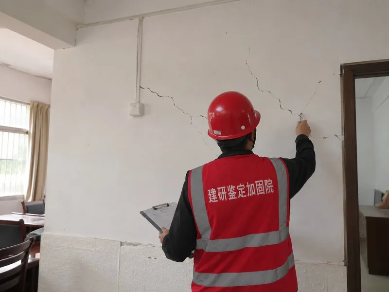 剪力墙墙体裂缝标记检测