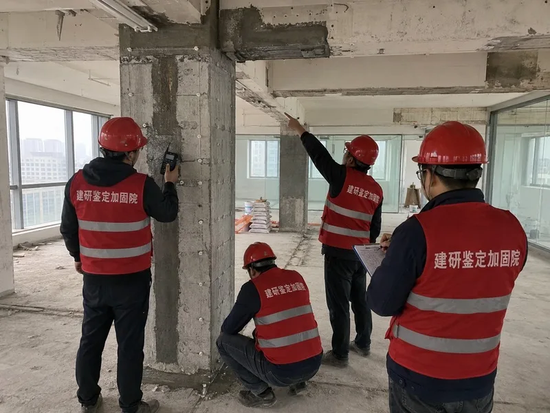 结构加固方案对比与建筑修复现场